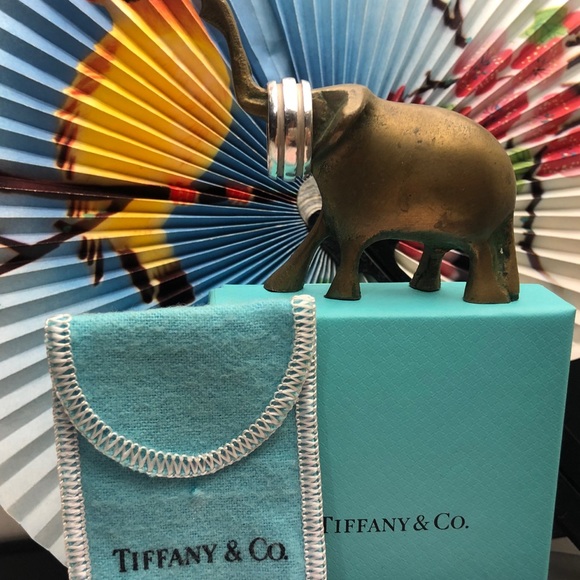 🦄Tiffany Sterling Silver Atlas Ring - Picture 5 of 5